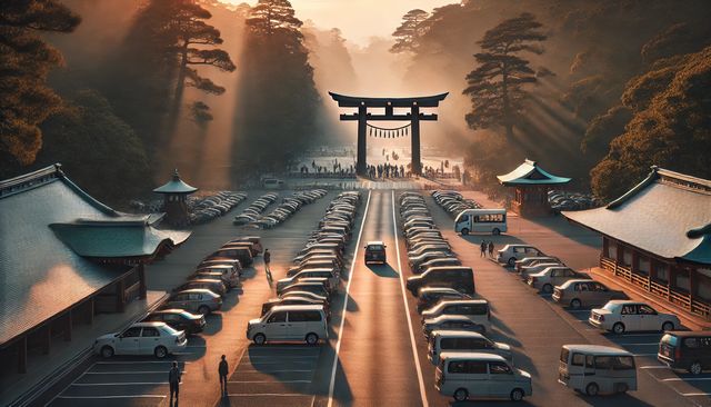 伊勢神宮で駐車場の裏ワザ：オススメの方法